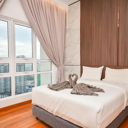 Tritower Residence By Nest Home【Walking Distance To Ciq】 Johor Bahru Luaran gambar