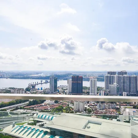 Tritower Residence By Nest Home【Walking Distance To Ciq】 Johor Bahru Luaran gambar