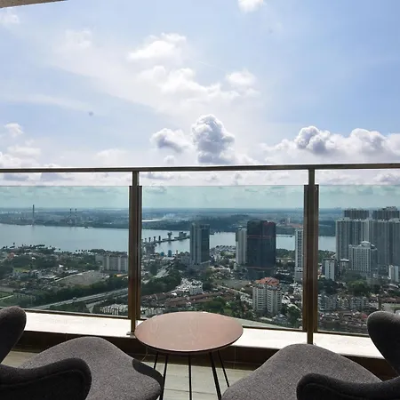 Tritower Residence By Nest Home【Walking Distance To Ciq】 Johor Bahru Luaran gambar